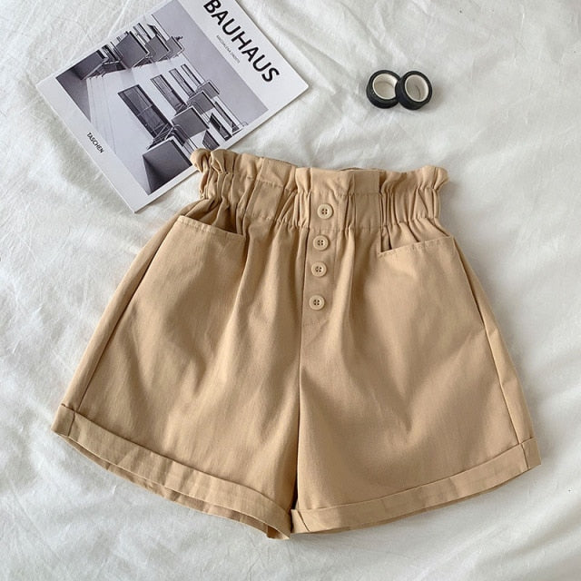 Pantaloni scurți eleganți de vară pentru femei - mai multe culori