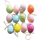 Ouă artificiale de Paște 12 buc - mai multe variante