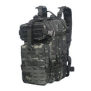 Rucsac militar 30 l - negru multicamo