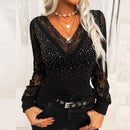 Bluză de damă cu strasuri