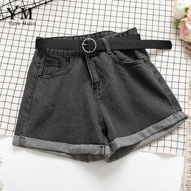 Pantaloni scurți din denim pentru femei - mai multe culori