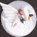 Covor pentru copii - lebădă