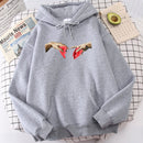 Hanorac cu motiv de inimă frântă - mai multe culori