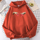 Hanorac cu motiv de inimă frântă - mai multe culori