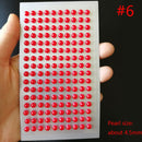 Autocolante 3D perlate pentru fețe - mai multe variante