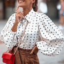 Bluză cu buline - mai multe culori