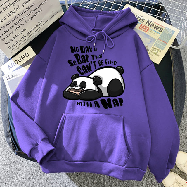 Sleeping Panda Hoodie - mai multe culori