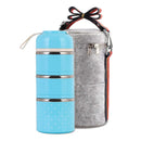 Suport elegant pentru alimente pe trei niveluri cu înveliș termic - mai multe culori