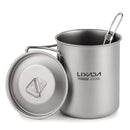 Set de tigăi de titan în aer liber - mai multe variante