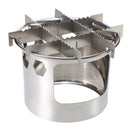 Aragaz portabil cu lemne în aer liber