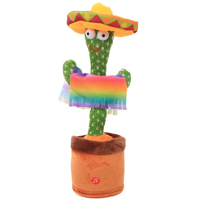 Jucărie vorbitoare și dansatoare cactus - mai multe variante
