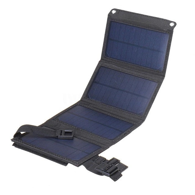 Panou solar pliabil cu USB - mai multe variante