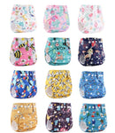 Scutece pentru fetițe 12 buc - mai multe variante