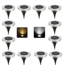 Iluminat solar cu LED-uri pentru grădină - mai multe variante