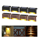 Iluminare solară cu LED-uri pentru scări/balustradă - mai multe variante
