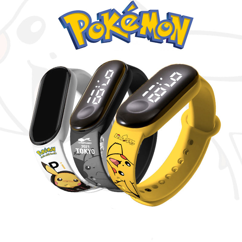 Ceas LED cu Pokemon - mai multe variante