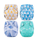 Scutece lavabile pentru copii 4 buc - mai multe variante