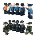 Figurine soldați și polițiști pentru Lego - 12 buc